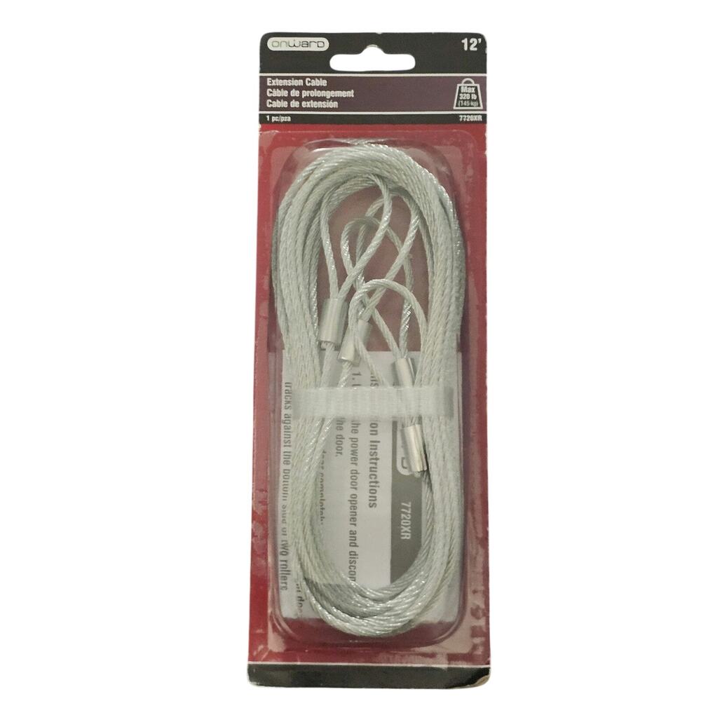 Extension Cable for Garage Door made by onward Hardware 7720XR